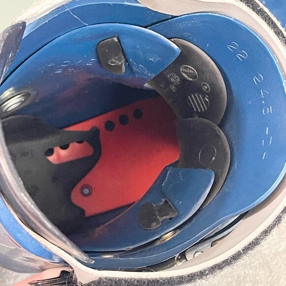 Salomon Women's Blue Snowboard Performa 5.0 Sports Winter Ski Boots Size 5.5 - Picture 4 of 16